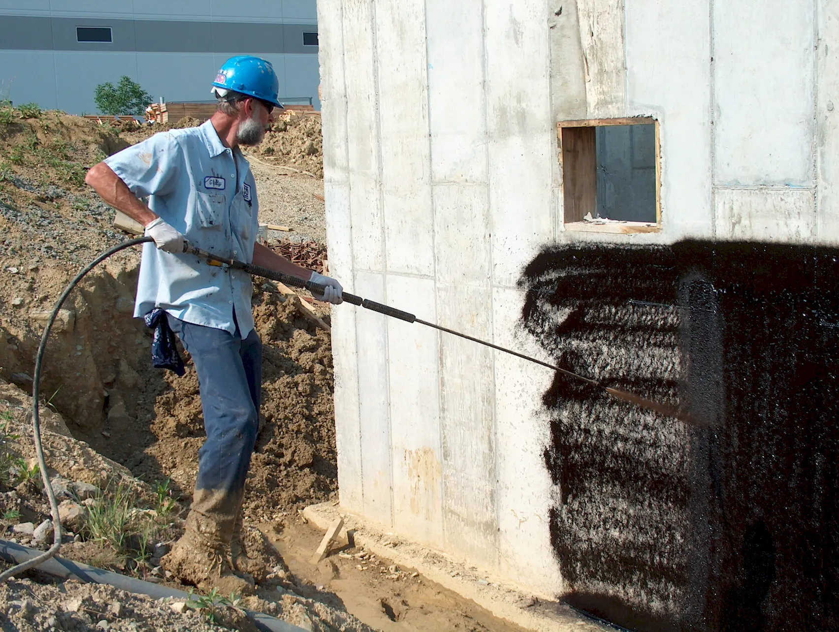 Interior and exterior waterproofing moisture barrier systems